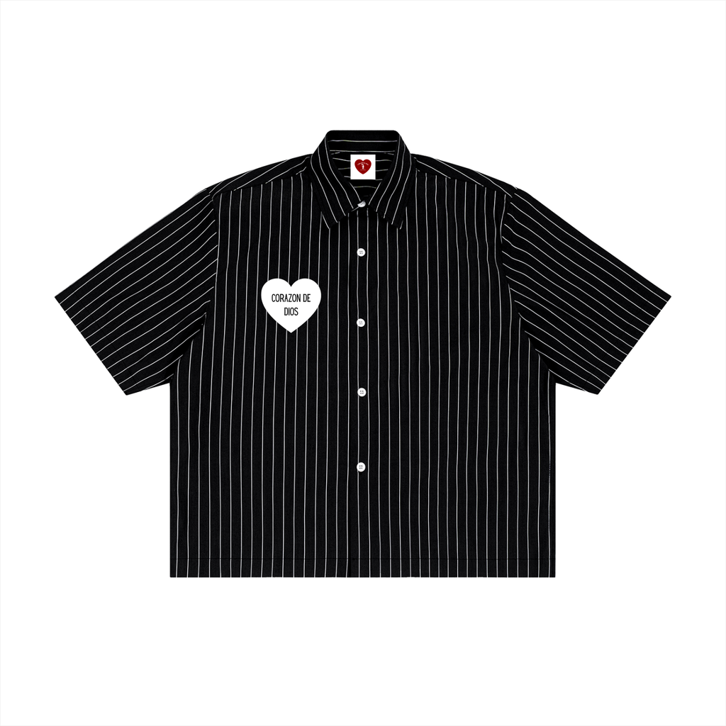 ESPERANZA Cropped Boxy Button-Up