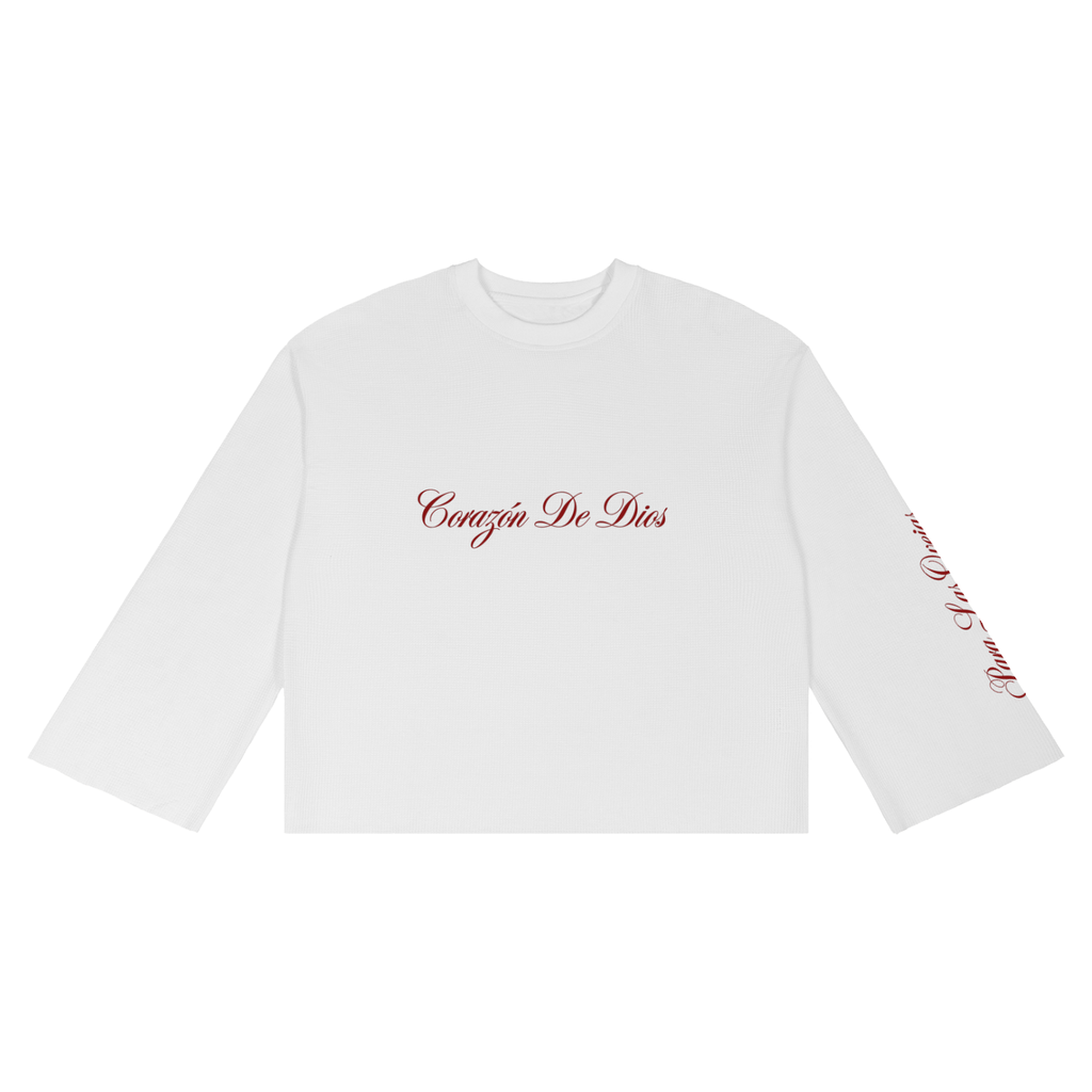 CORAZÓN DE DIOS Waffle Knit T-Shirt