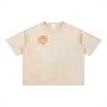 CANTARES 2:1/ ROSA DE SARON Mineral Wash Boxy Cotton T-Shirt
