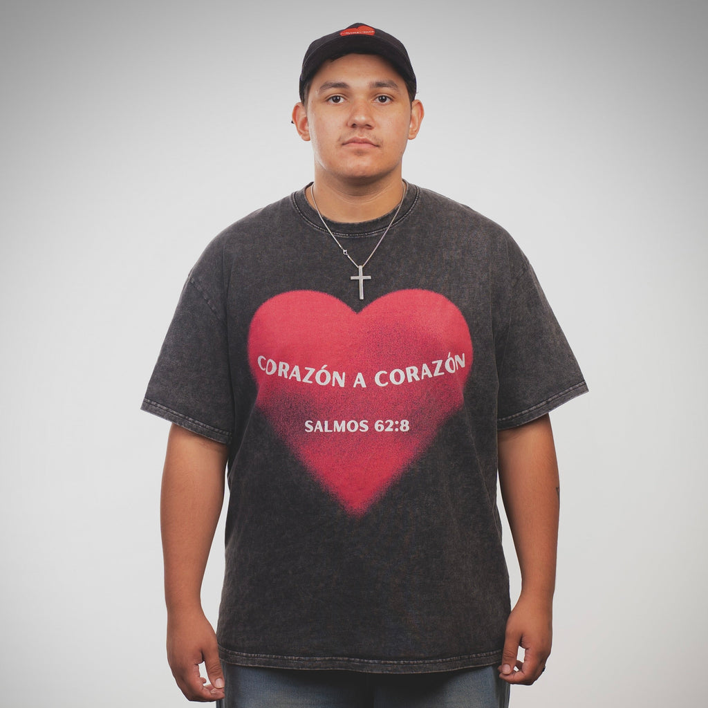 Corazón A Corazón (Heart To Heart) Oversized Cotton T-Shirt