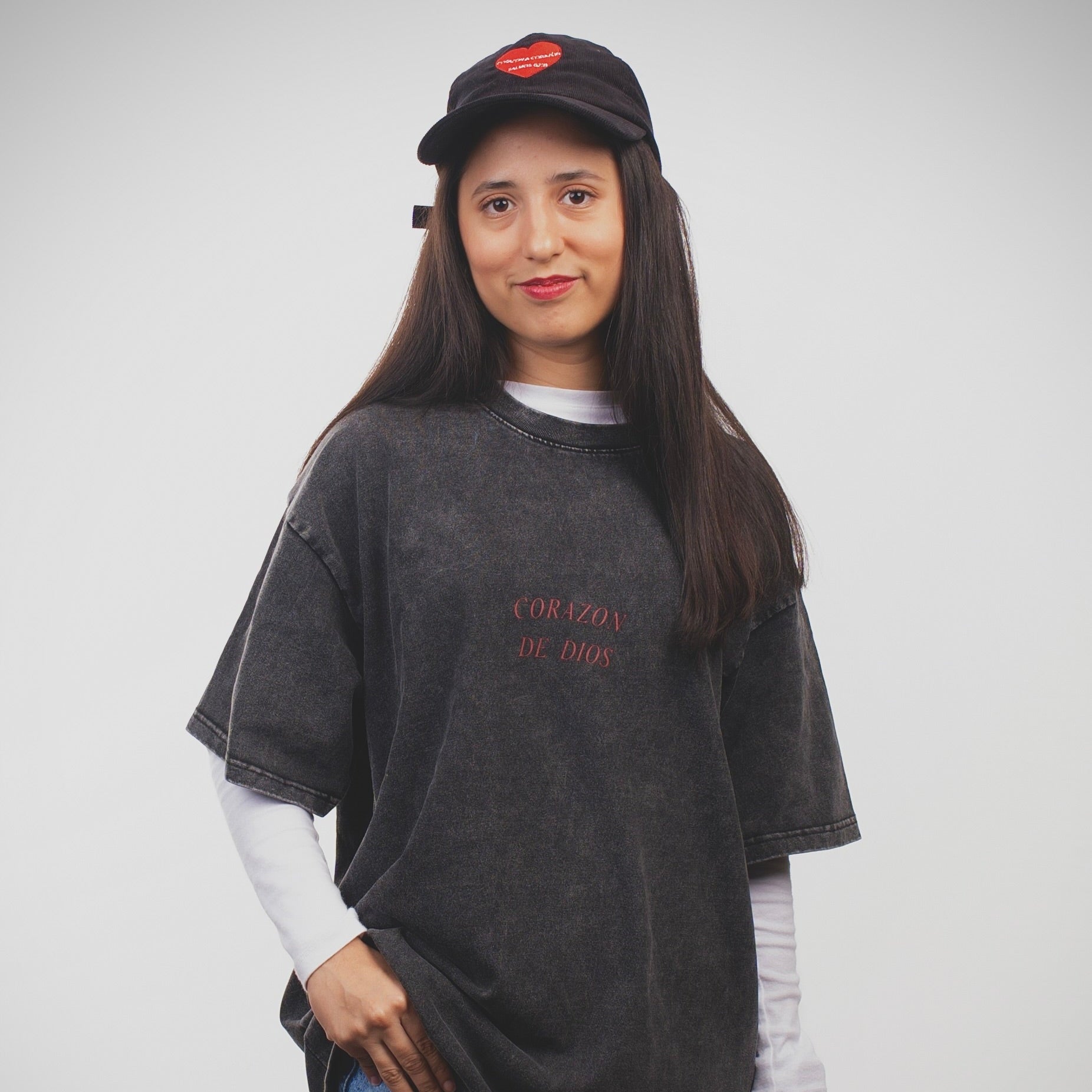 CASA DE ORACÌON ( House Of Prayer)  Oversized Cotton T-Shirt