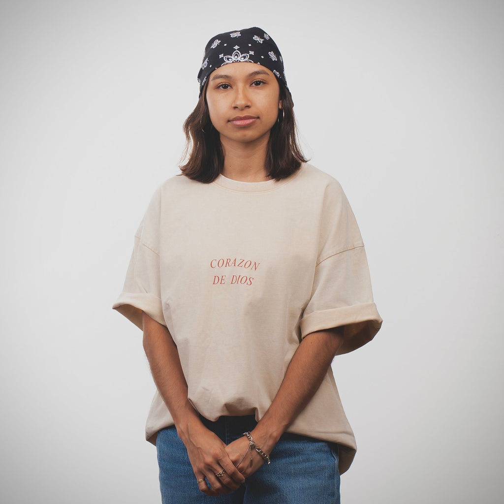 CASA DE ORACÌON ( House Of Prayer)  Oversized Cotton T-Shirt