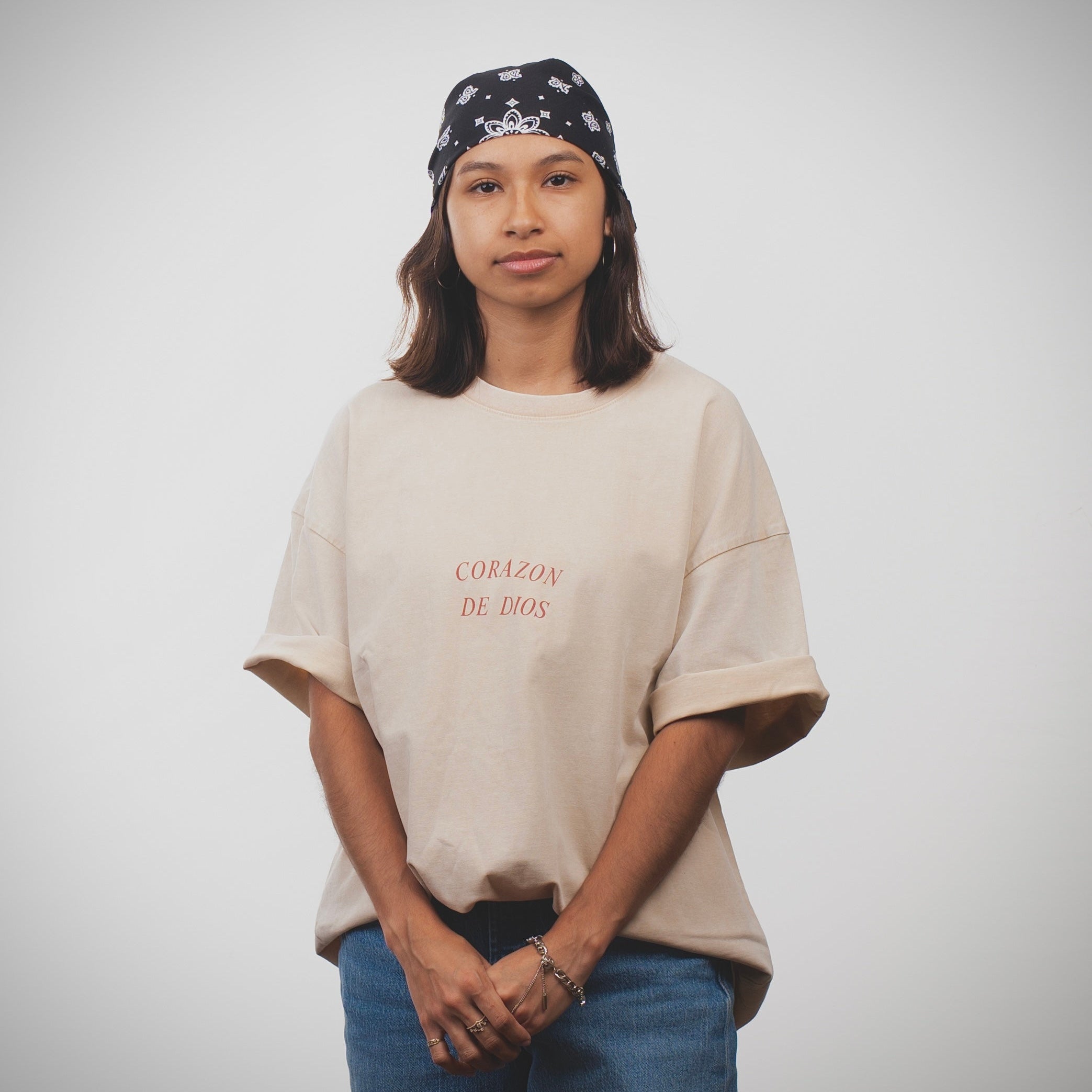 CASA DE ORACÌON ( House Of Prayer)  Oversized Cotton T-Shirt