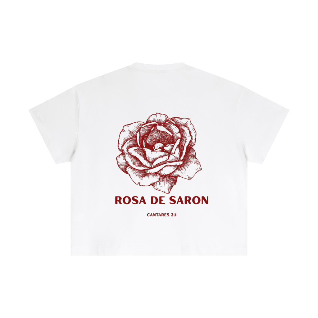 ROSA DE SARON Cotton Boxy T-Shirt