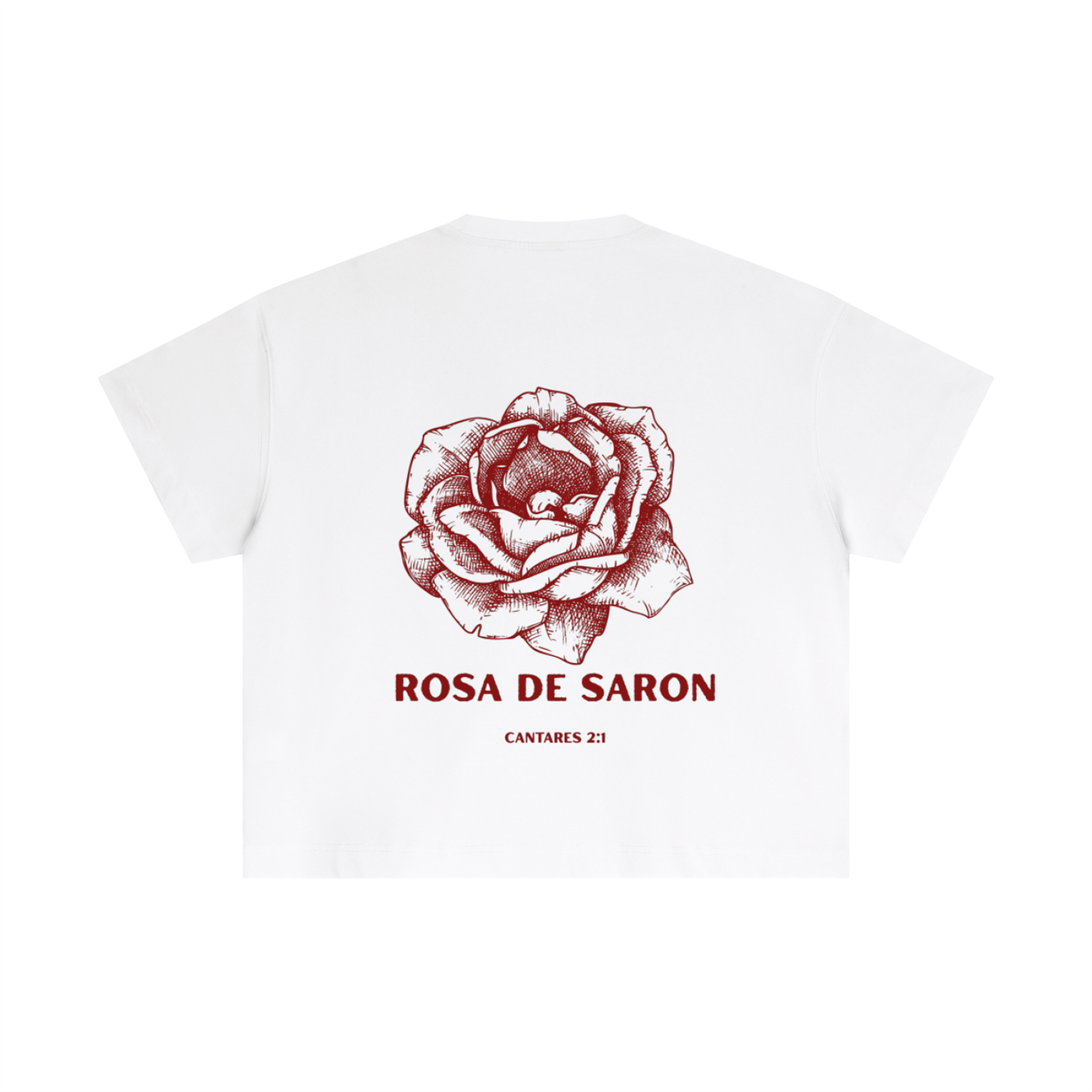 ROSA DE SARON Cotton Boxy T-Shirt