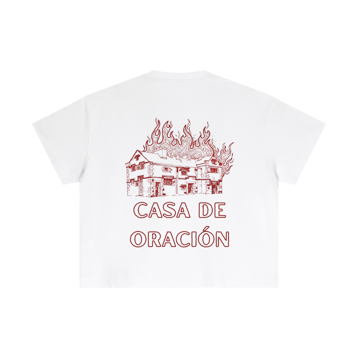 CASA DE ORACIÓN Cotton Boxy T-Shirt